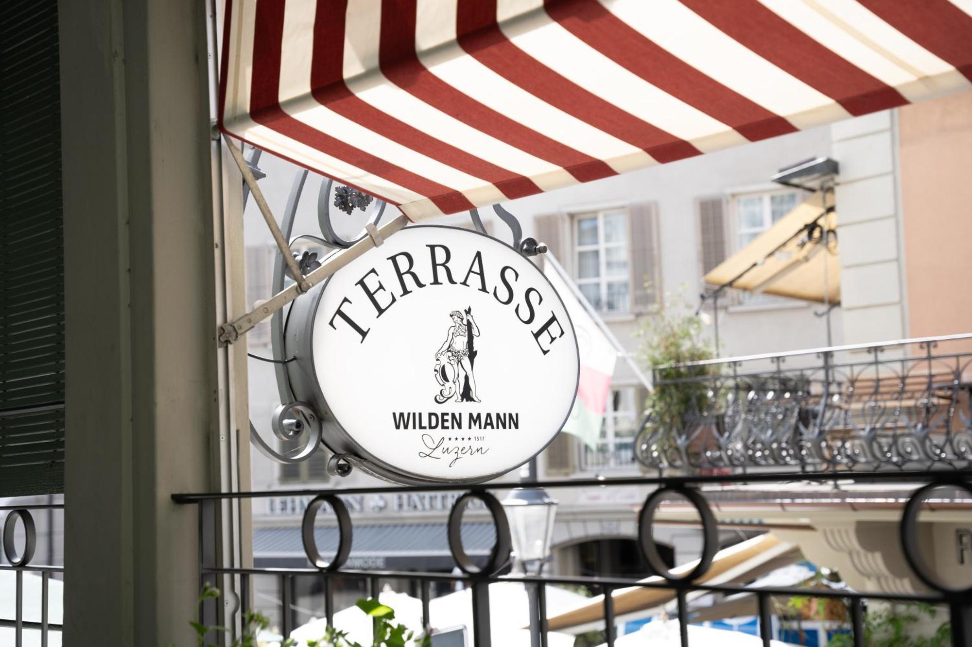 Romantik Hotel Wilden Mann Luzern Lucerne Exterior foto